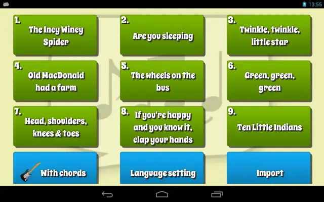 Kids Karaoke android App screenshot 0