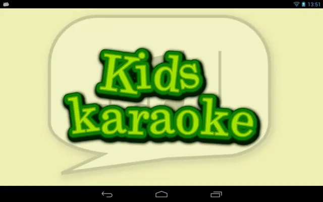 Kids Karaoke android App screenshot 1